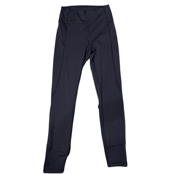 Lululemon In Movement 7/8 Tight Everlux 25 Black Women’s Size 4 - Picture 4 of 8